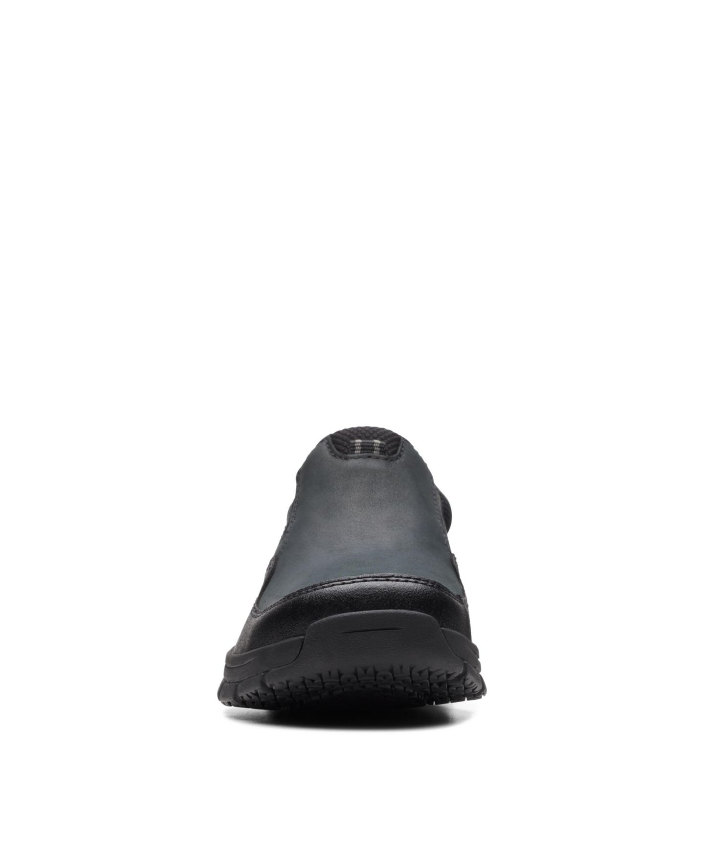 Мужские туфли Clarks Collection Walpath Step Leather Slip On, цвет: Чёрный кожаный — фото 5