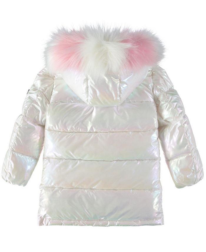 Sam edelman new arrivals iridescent puffer jacket