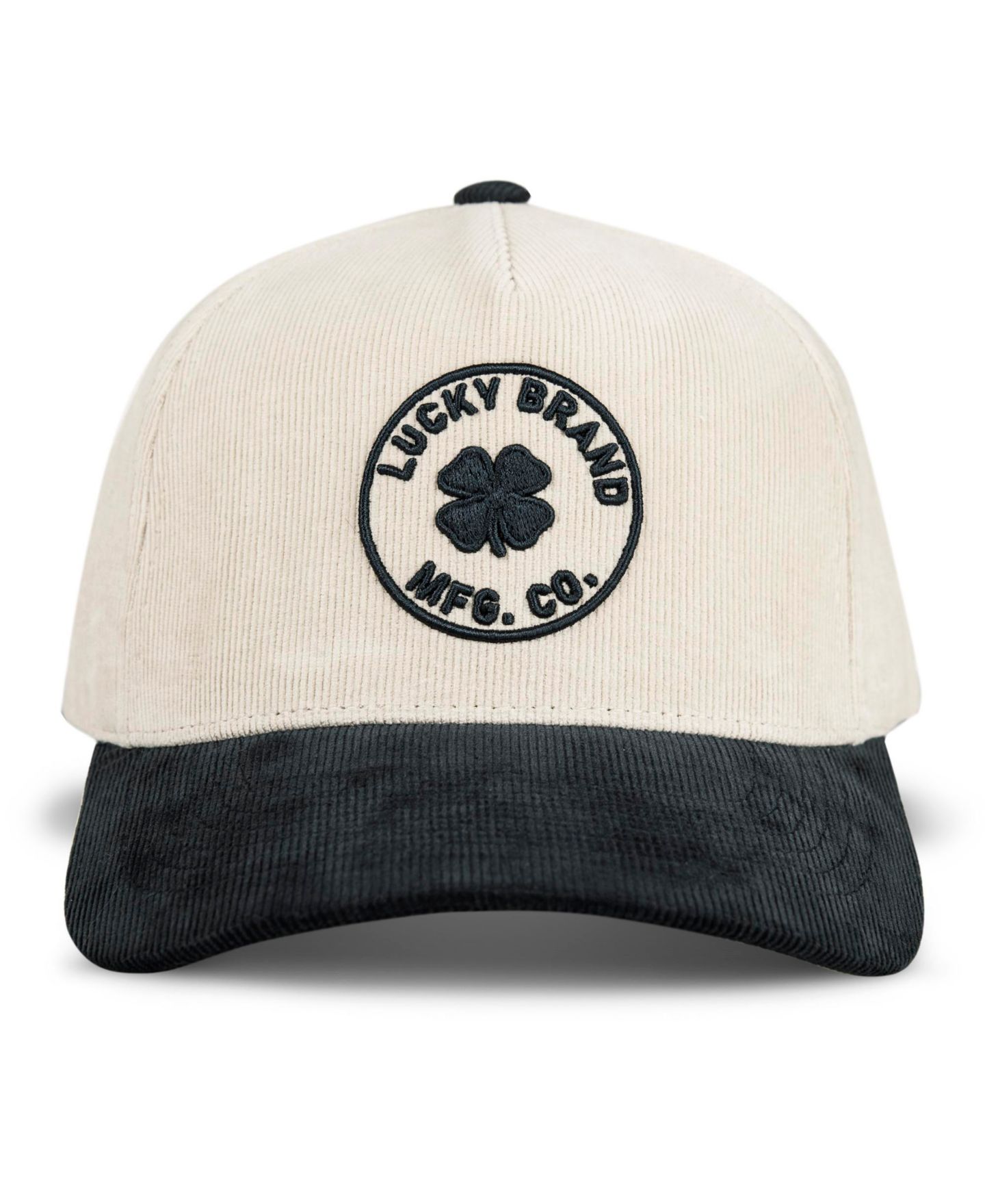 Женский головной убор Lucky Brand MFG Embr. Cord Hat, цвет: Кремовый — фото 2