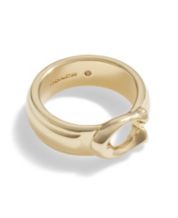 COACH®  Signature Metal Ring Set