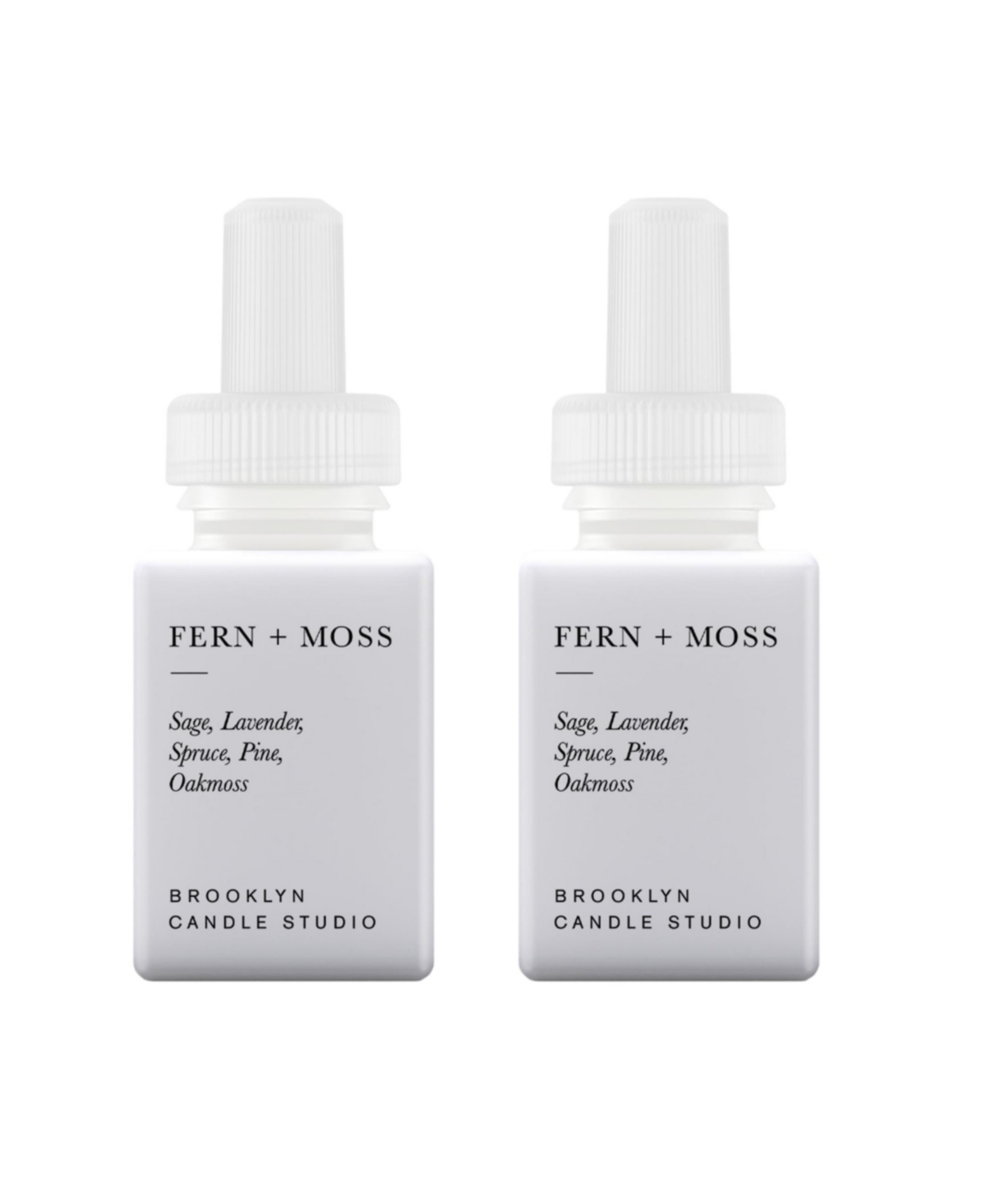 Brooklyn Candle Studio - Fern & Moss - Home Scent Refill - Smart Home Air Diffuser Fragrance - Up to 120-Hours of Luxury Fragrance per Vial - Cle