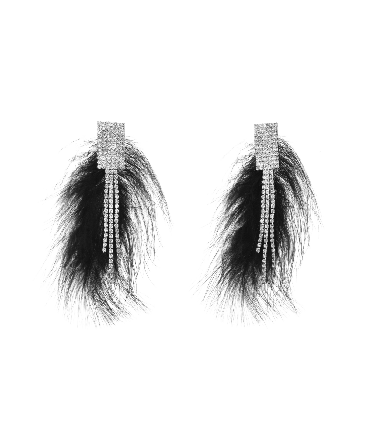 Feather Post Earring - Gold