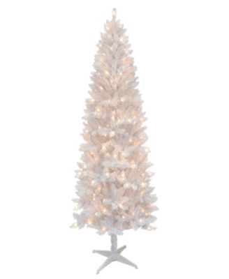 Puleo Pre-Lit Carson Artificial Pine Tree