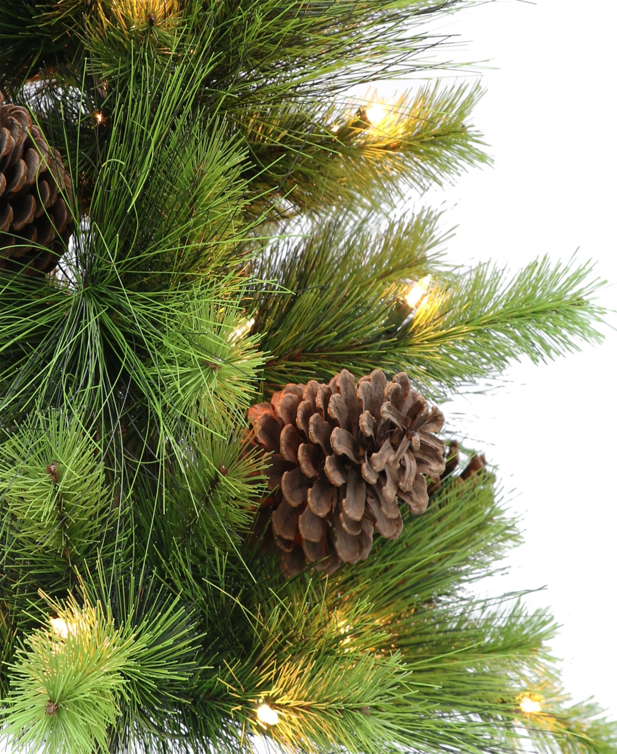 Puleo Pre-Lit Potted Artificial Tree