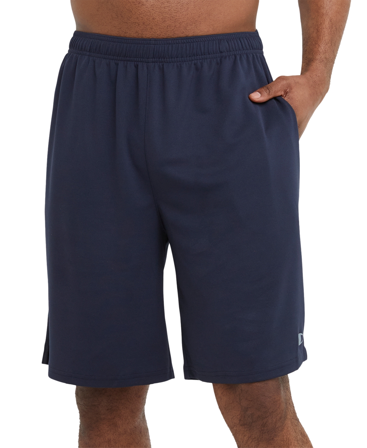 Champion Men's Big & Tall Double Dry Standard-fit 10" Sport Shorts In Navy