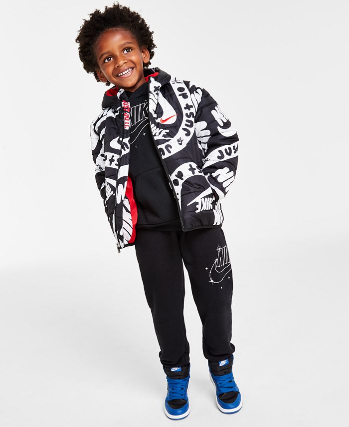 Nike Toddler & Little Boys Fleece Hoodies Jackets Pants Matching Outfits