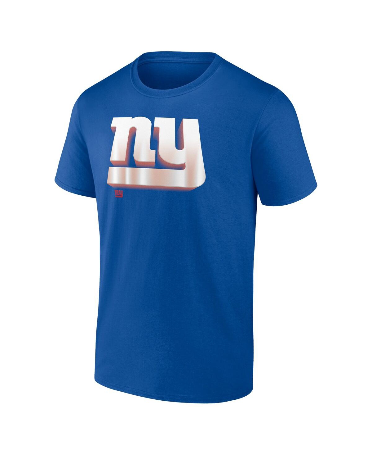 Men's FanaticsNew York Giants Chrome Dimension T-shirt - Royal