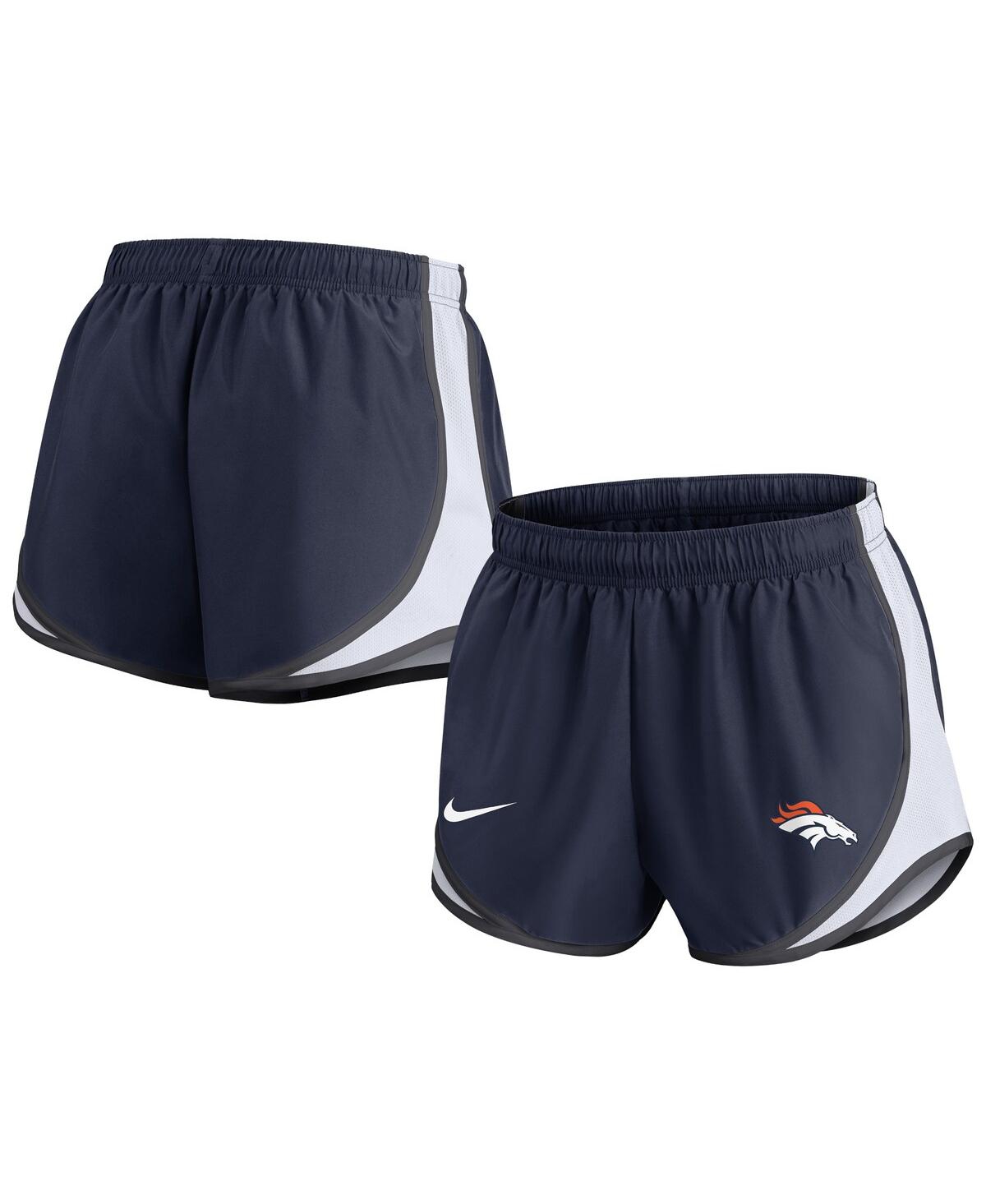 Nike Women's  Navy Tennessee Titans Performance Tempo Shorts In Navy