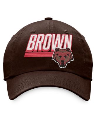 Men's Brown Brown Bears Slice Adjustable Hat