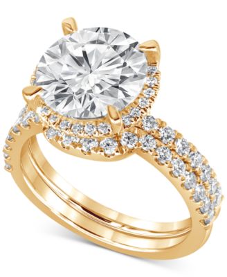 Certified Lab Grown Diamond Bridal Set (5 ct. t.w.) in 14k Gold