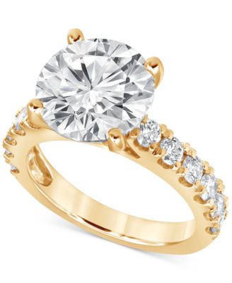 Badgley Mischka Certified Lab Grown Diamond Engagement Ring (6 ct. t.w.) in 14k Gold