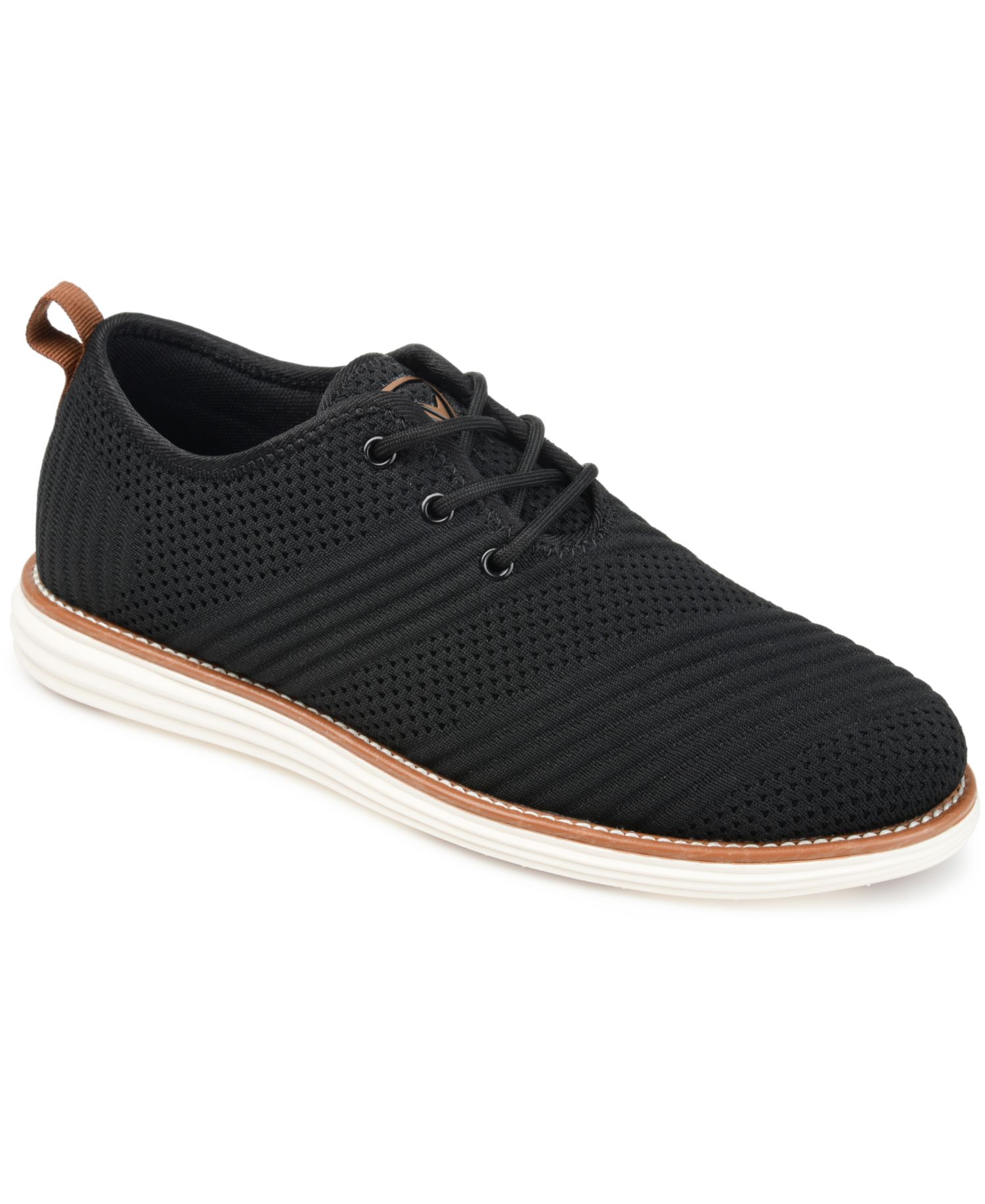 Men's Novak Wide Width Tru Comfort Foam Knit Lace-Up Round Toe Dress Shoes