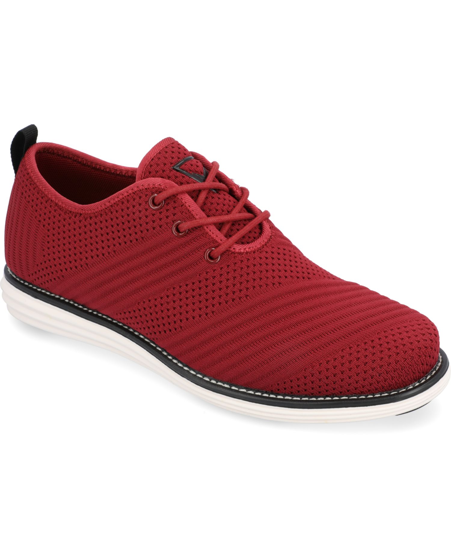Men's Novak Tru Comfort Foam Knit Lace-Up Round Toe Dress Shoes