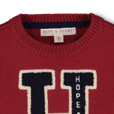 Baby Boys Varsity Pullover Sweater