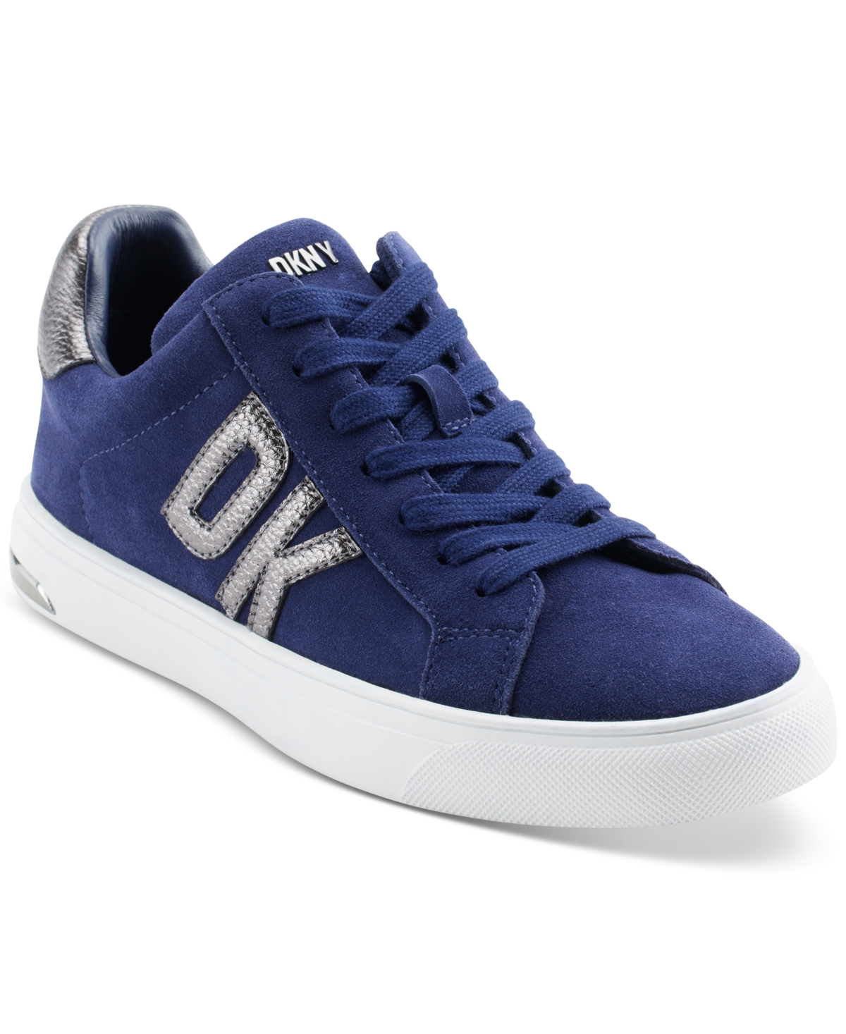 Dkny Women's Abeni Lace Up Low Top Sneakers In Ink