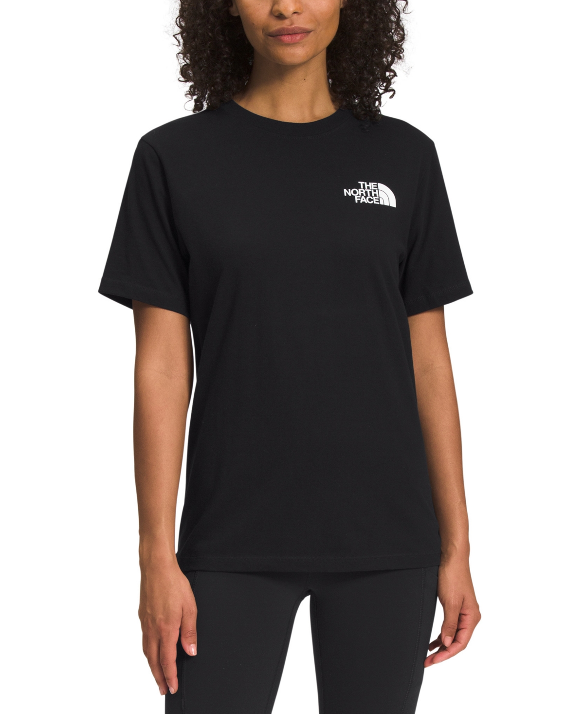 Shop The North Face Women's Nse Box Logo T-shirt In Barely Blue
