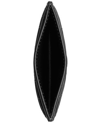 COACH Essential Quilted Pillow Leather Card Case - Macy's