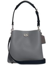 Coach sales gray handbags