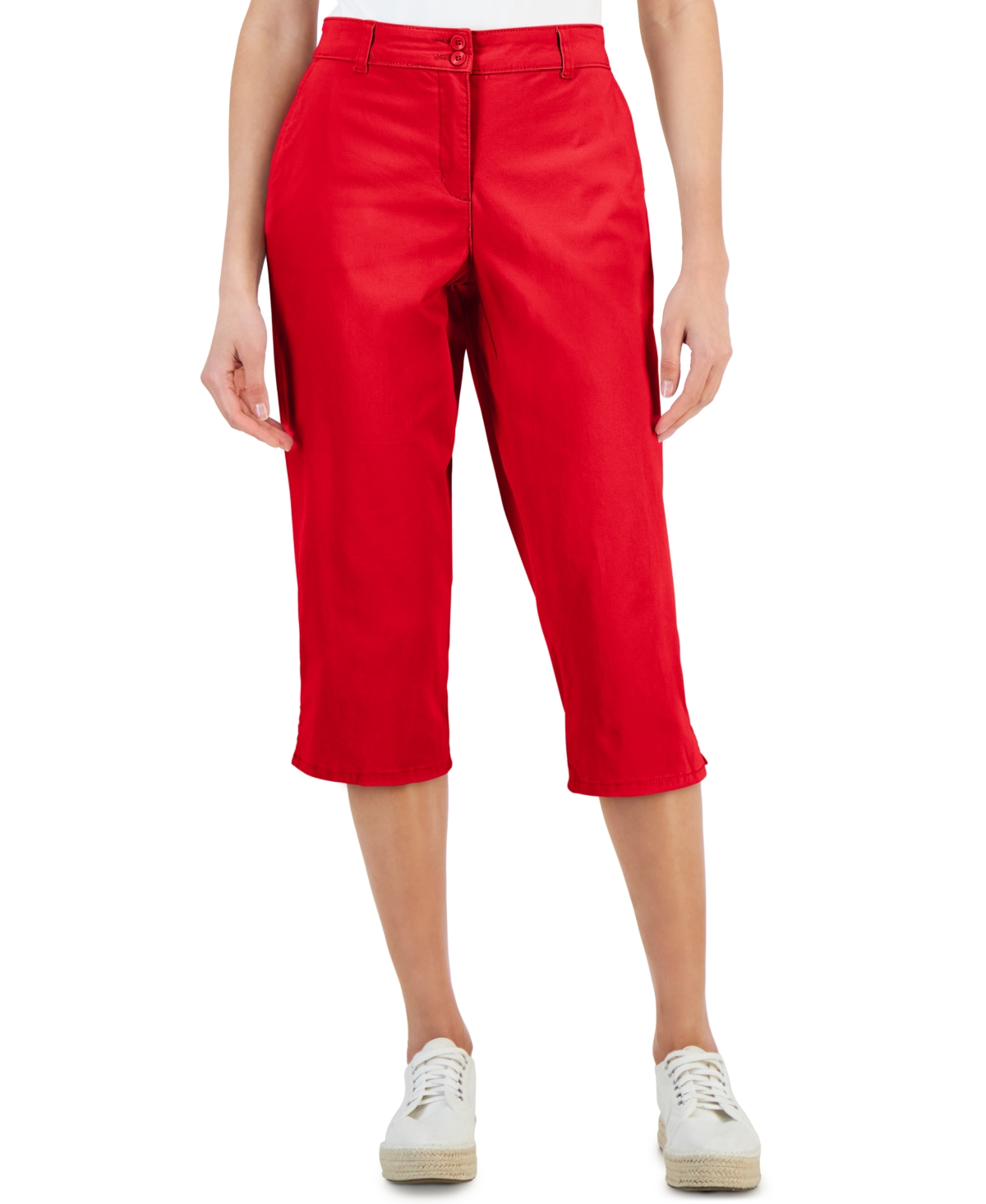 Karen scott comfort waist capris best sale