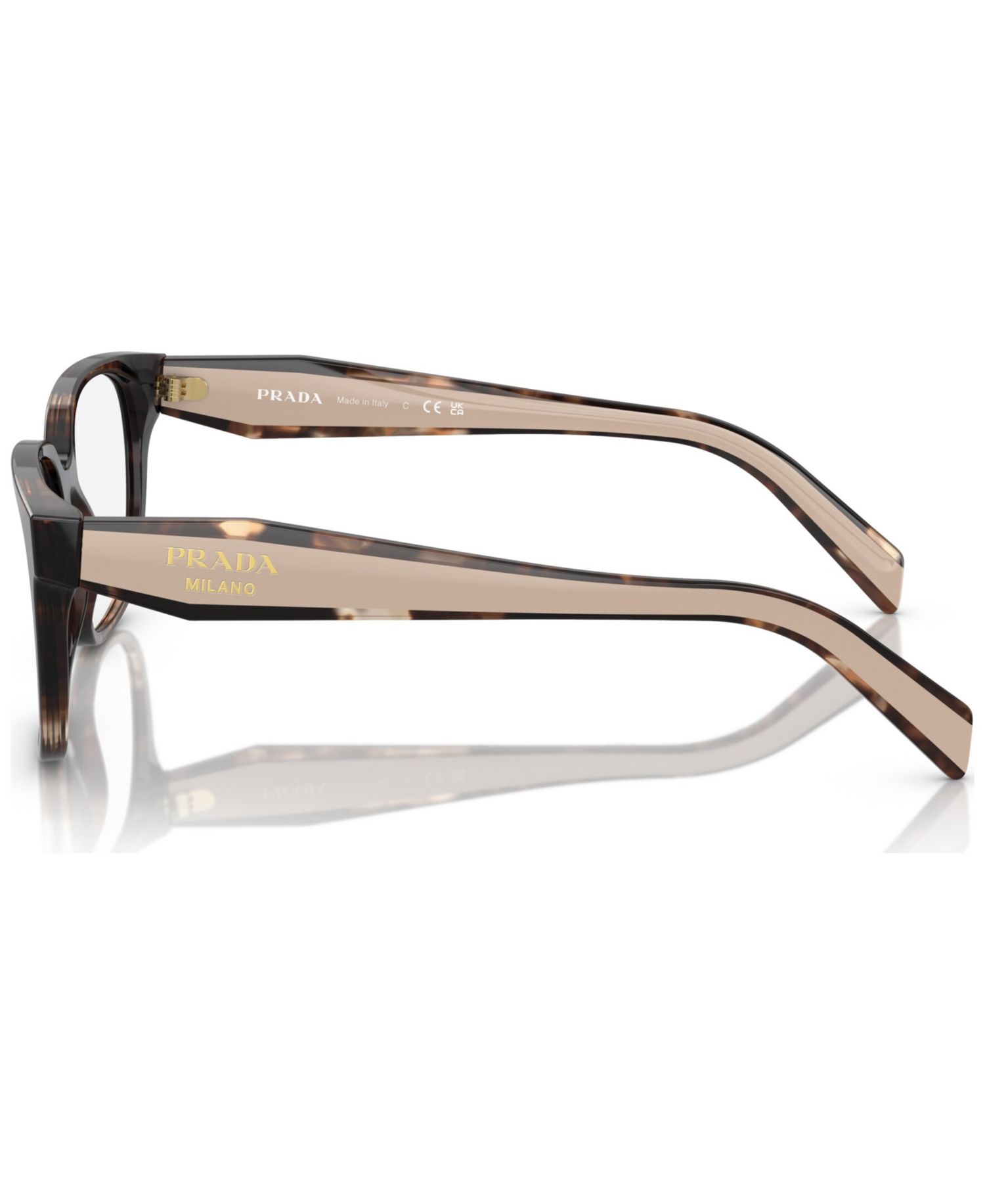 Woman Rectangle Plastic PR 17ZV Eyeglasses