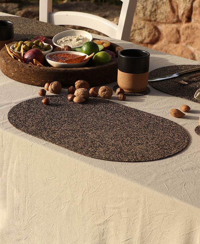 LIGA Set of 4 Oval Dash Placemats Macy's