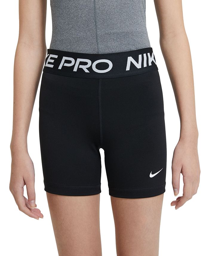 Nike Pro Big Girl's 3 Shorts - Macy's