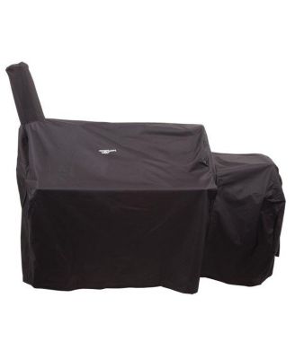 8694010 33.5 x 58.5 x 38 in. Black Grill Cover for Oklahoma Joes Highland Offset Smoker- pack of 4