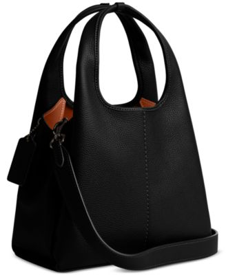 Lana Small Pebble Leather Shoulder Bag 23