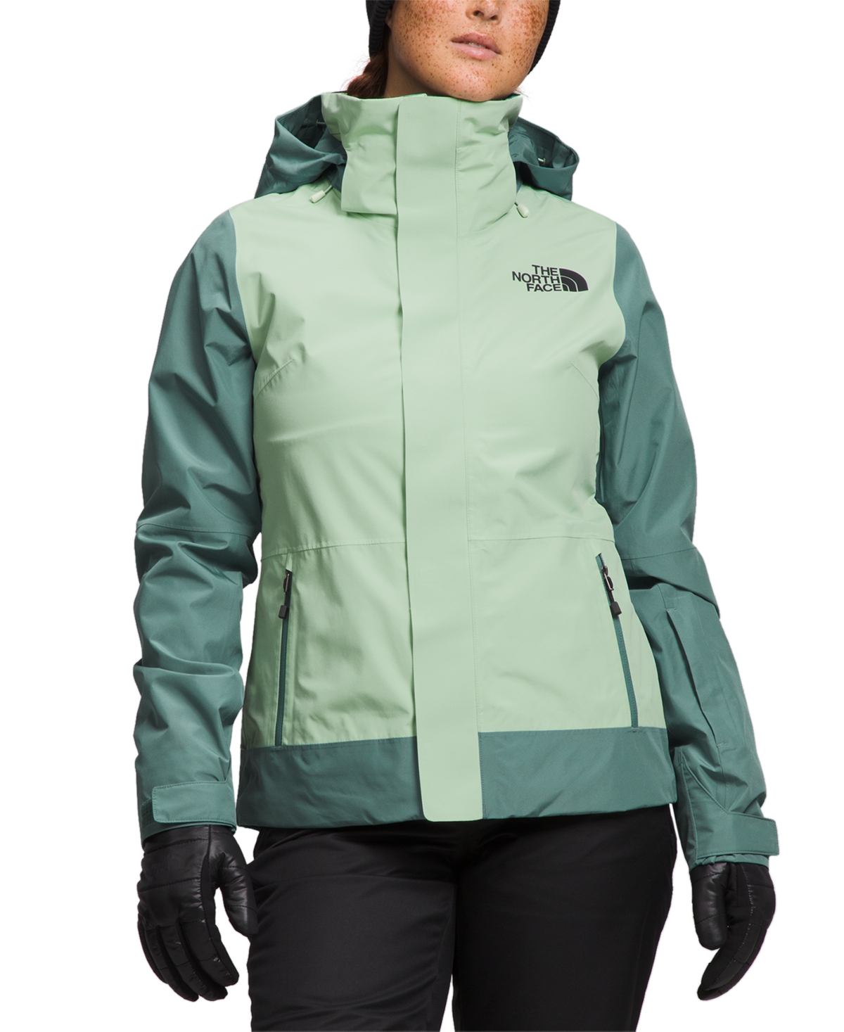 The North Face Women's Garner Triclimate Waterproof Jacket In Misty