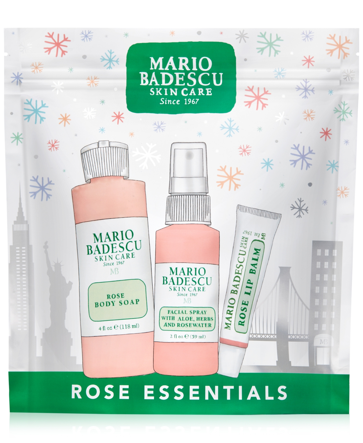 Shop Mario Badescu 3-pc. Rose Essentials Gift Set