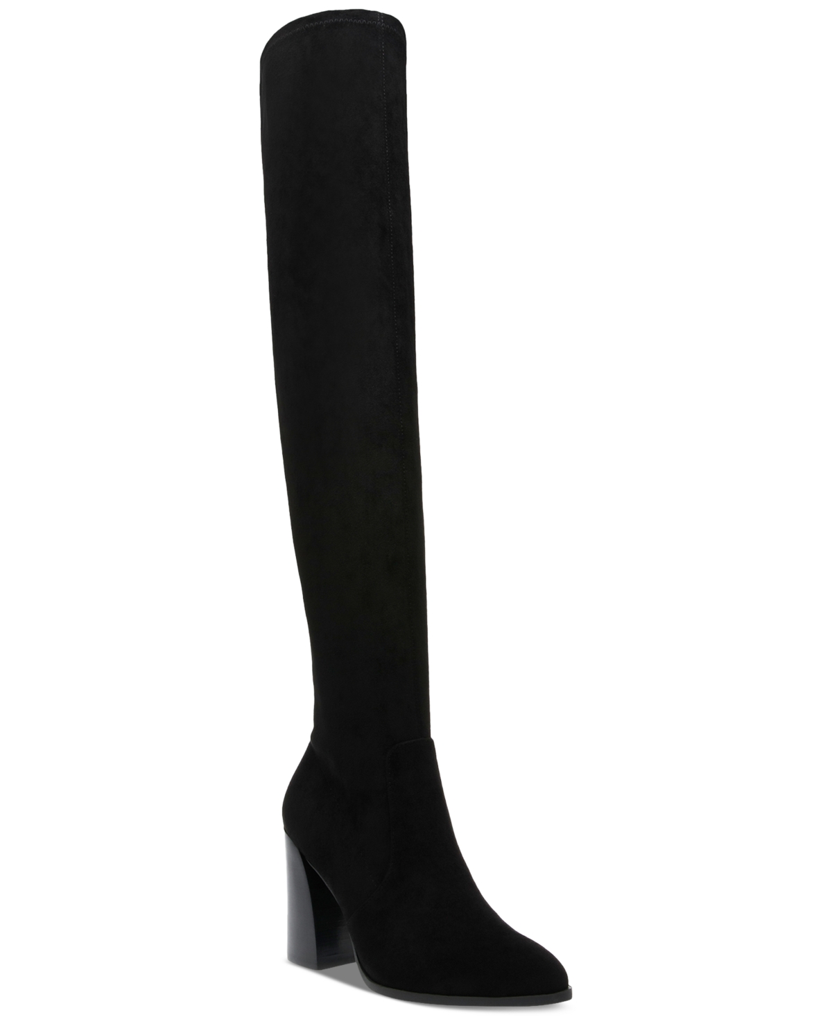 Dv Dolce Vita Women's Gollie Wide-calf Block-heel Over-the-knee Boots In Black