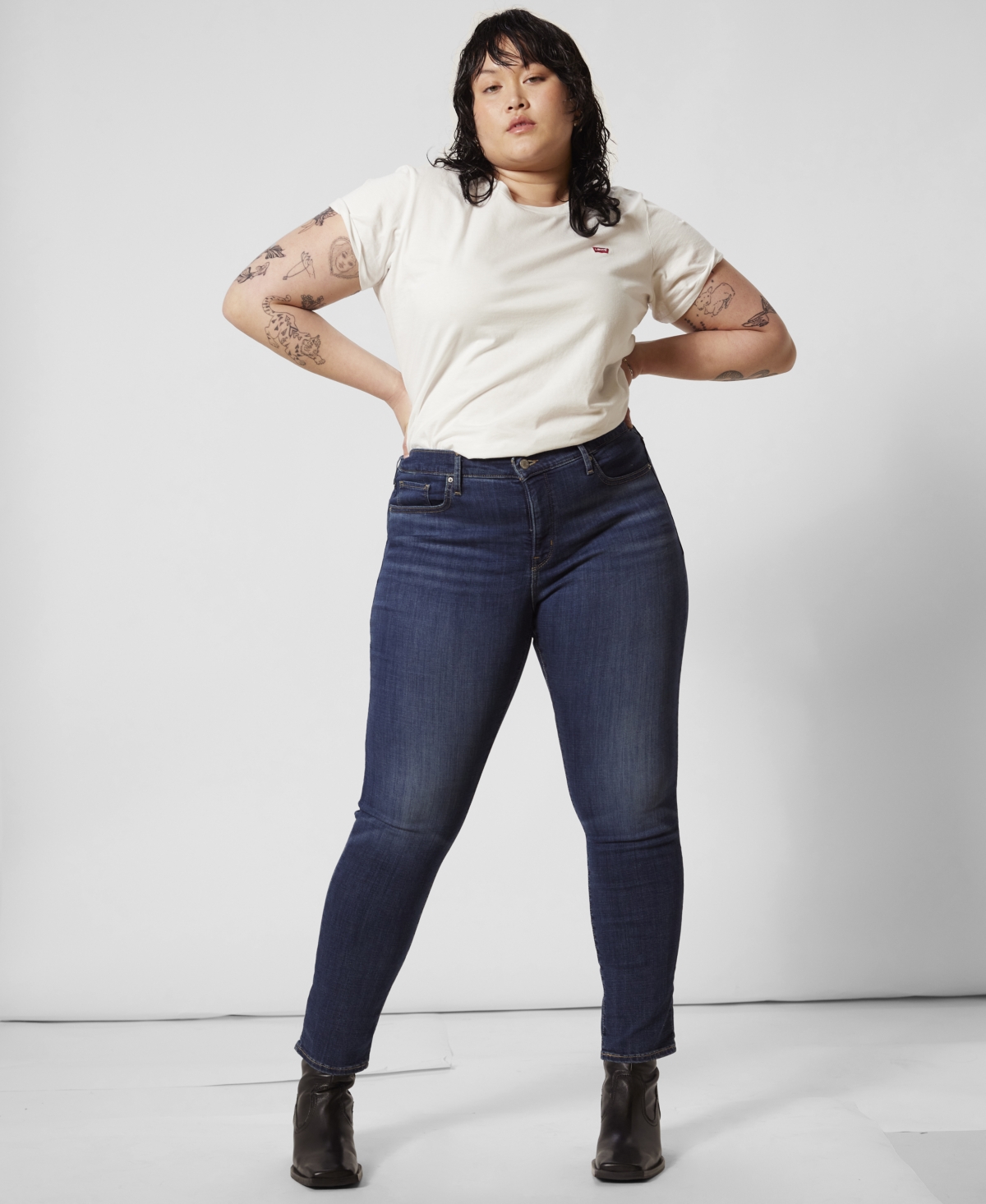 Levi's Trendy Plus Size 311 Shaping Skinny Jeans