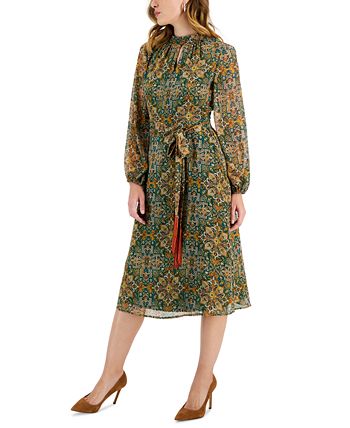 Macys shop tahari dresses