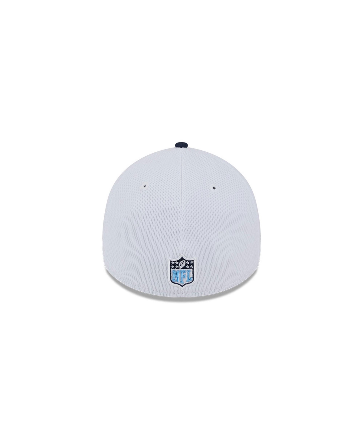New Era Youth White/navy Tennessee Titans 2023 Sideline 9twenty Adjustable Hat In White,navy