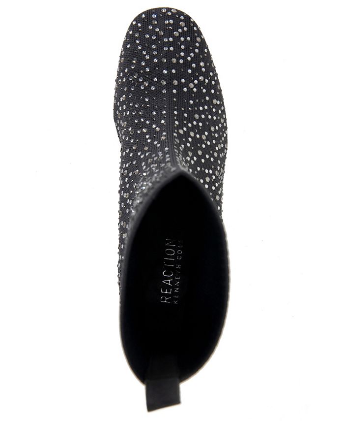 Kenneth Cole Renee Jewel Booties in Red