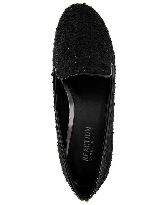 Escarpins Plats Kenneth Cole Reaction - Motif Floral Ajouré Or - Taille US 5 Femme - Occasion
