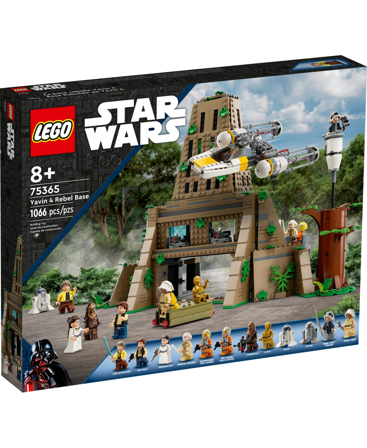 Shop Lego Star Wars 75365 Yavin 4 Rebel Base Toy Building Set In Multicolor