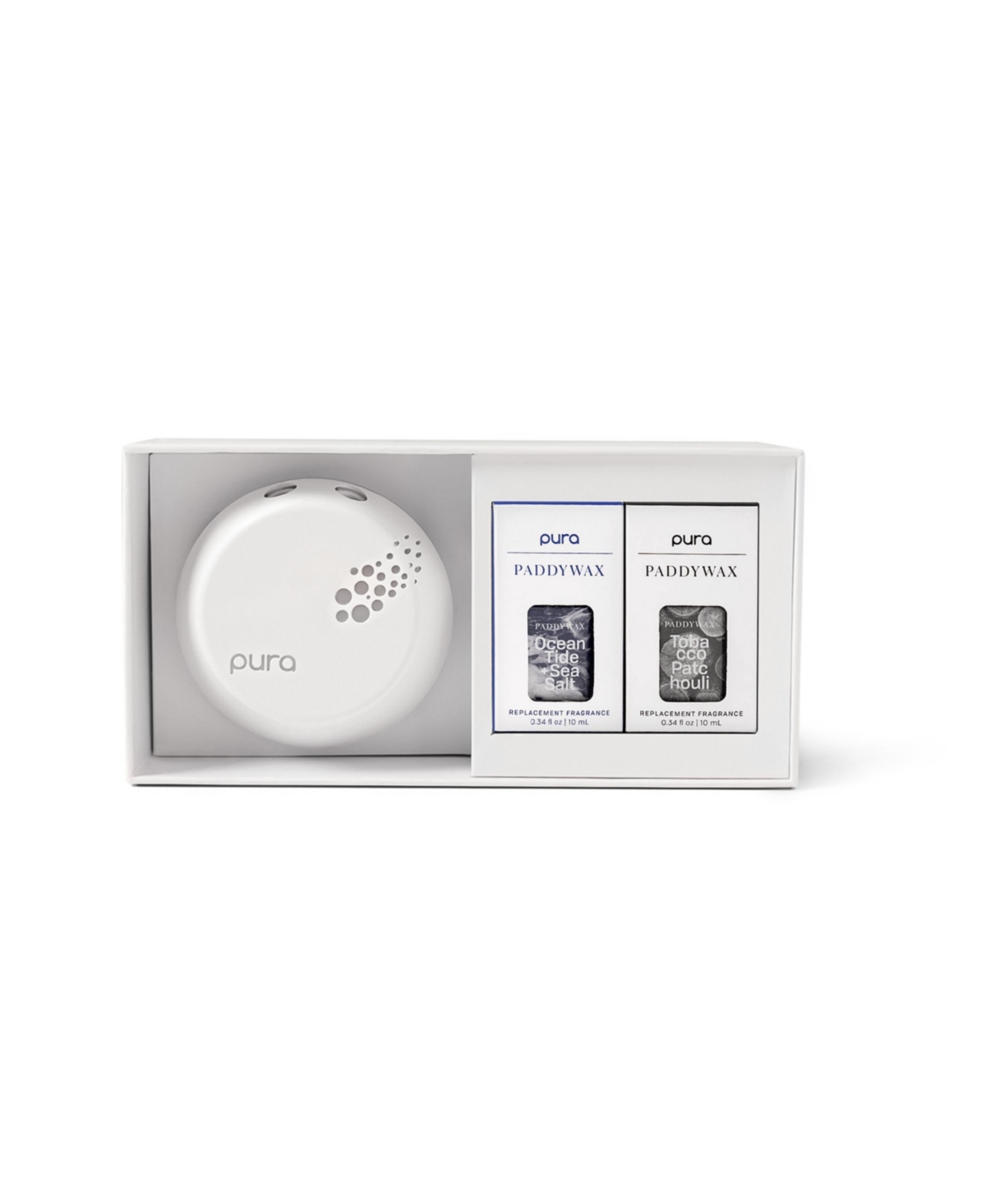 and Paddywax - Smart Home Fragrance Device Starter Set - White