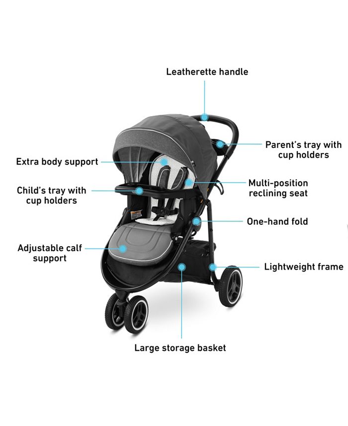 Graco Modes 3 Lite Platinum Travel System Macy's