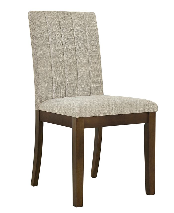 510 Design Everly 19.5" 2 Piece Upholstered Channelback Dining Chair