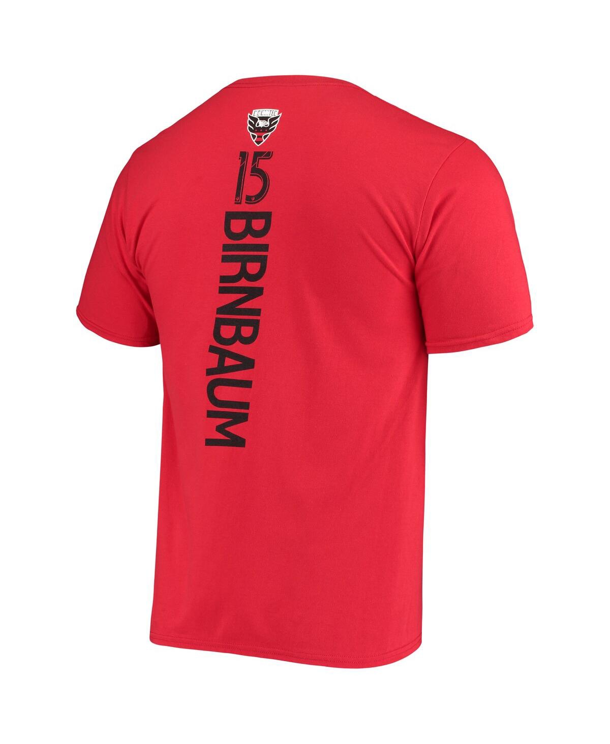 Men's Fanatics Steve BirnbaumD.c. United Backer Name and Number T-shirt - Red