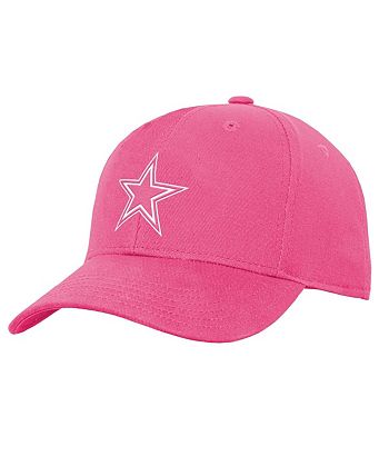 Outerstuff Big Girls Pink Dallas Cowboys Adjustable Hat - Macy's