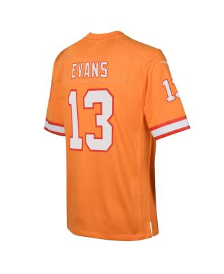 Big Boys Mike Evans Orange Tampa Bay Buccaneers Throwback Game Jersey