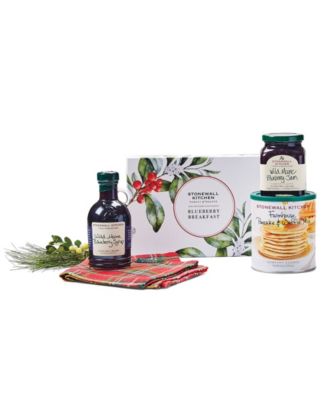 Stonewall Kitchen Holiday Farmhouse Breakfast Gift Box, 4 Piece Set - Macy's