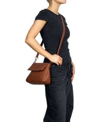 Wish List Faux Leather Crossbody Bag