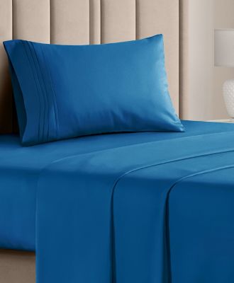 Microfiber 3 Piece Deep Pocket Sheet Set, Twin