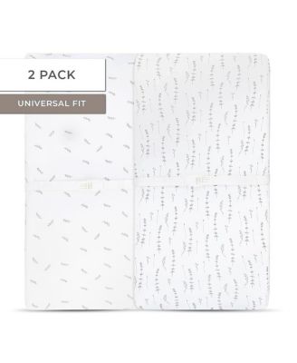 Baby Changing Pad Cover - Cradle Sheet 100% Combed Jersey Cotton