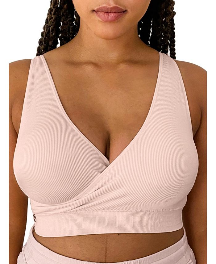 The Sublime Adjustable Crossover Nursing & Lounge Bra in Busty Sizes 