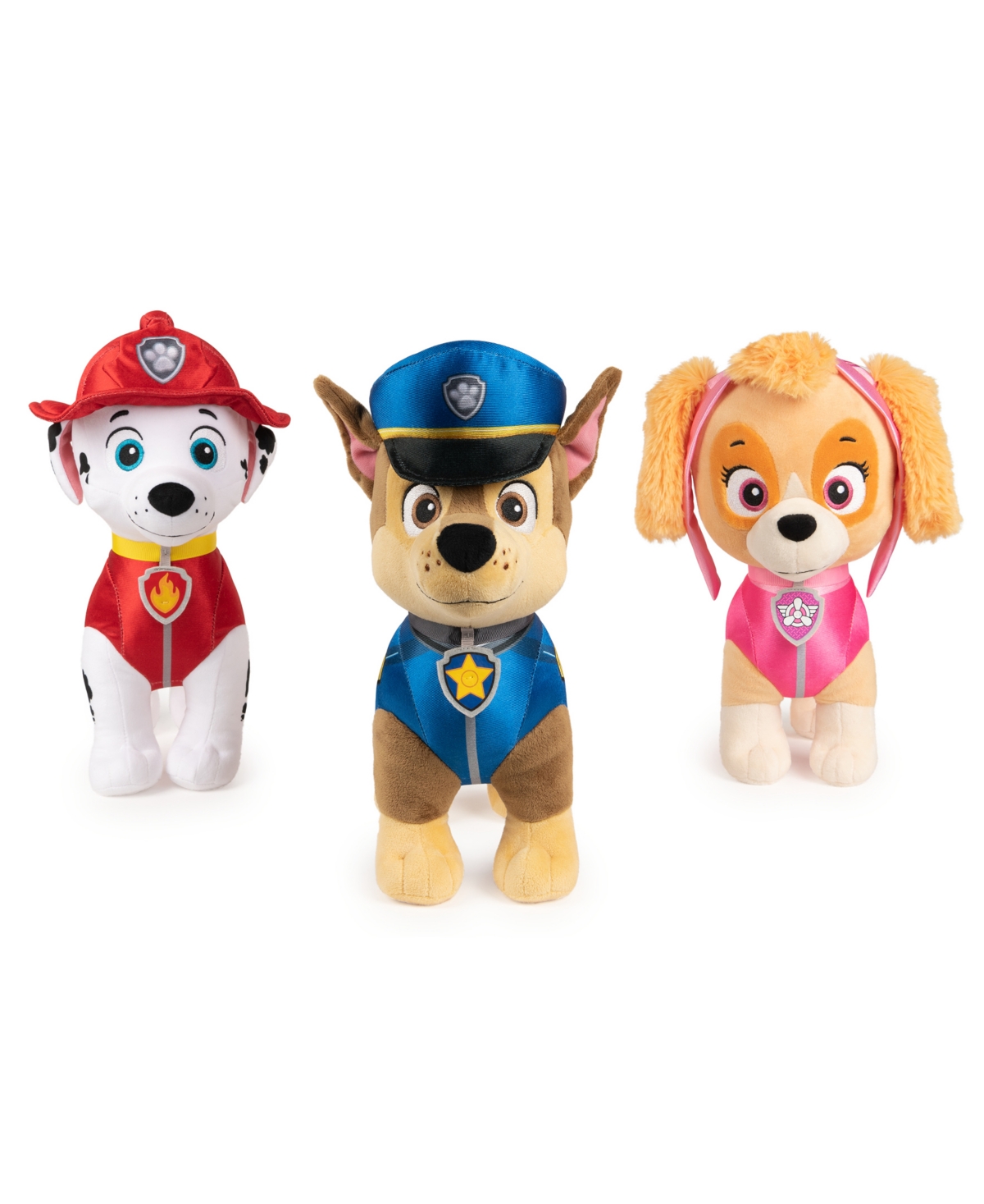 Shop Paw Patrol Chase In Heroic Standing Position Premium Stuffed Animal Plush Toy In Multi-color