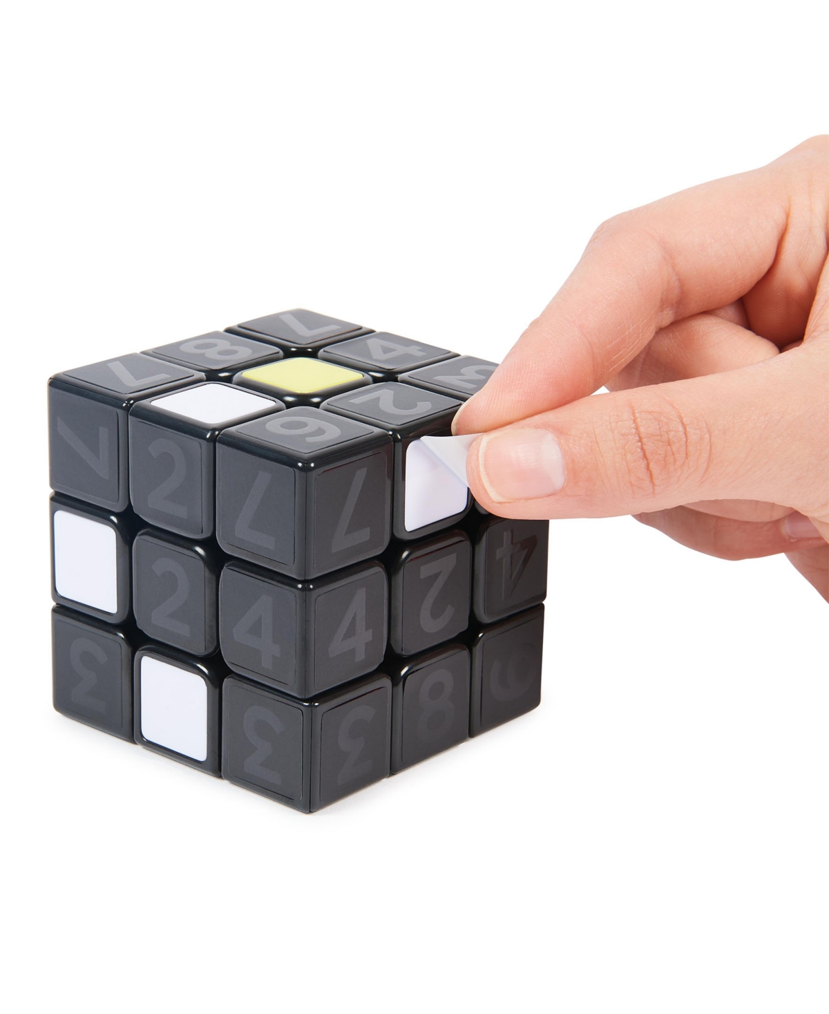 Rubik's Coach Cube, Learn To Solve 3x3 Cube With Stickers, Guide, Videos Stress Relief Fidget Toy In Multi-color